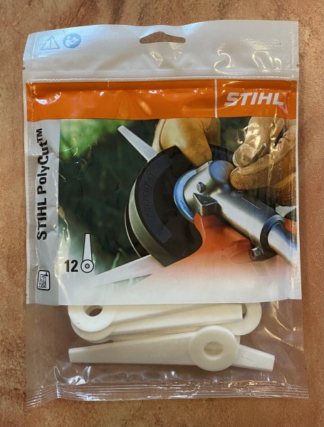 STIHL Ersatz Kunststoff Messer für Mähköpf PolyCut (12 Stück)